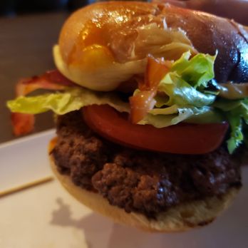 Plan B Burger Bar - Bacon cheese burger deluxe. - Burgers Near Me - Milford, Connecticut Plan B Burger Bar - Bacon cheese burger deluxe. - Burgers Near Me - Milford, Connecticut