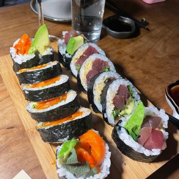 Rosella - Tuna and salmon Big rolls - Sushi Bars Near Me - New York, New York Rosella - Tuna and salmon Big rolls - Sushi Bars Near Me - New York, New York