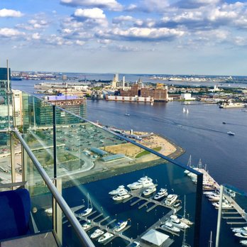 Spa at Four Seasons Hotel - From deck of Bygone restaurant, 4 Seasons Hotel, Baltimore Inner Harbor. - Day Spas Near Me - Baltimore, Maryland