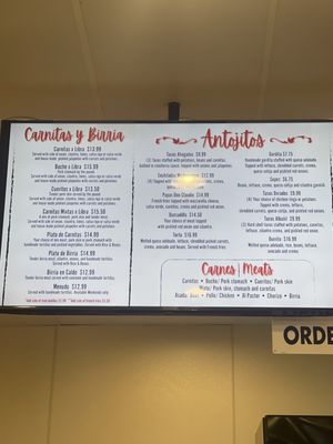 Menu photo 3 Carnitas Don Claudio Las Vegas, NV