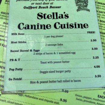 Stella's - Doggie menu - Delis Near Me - Gulfport, Florida Stella's - Doggie menu - Delis Near Me - Gulfport, Florida