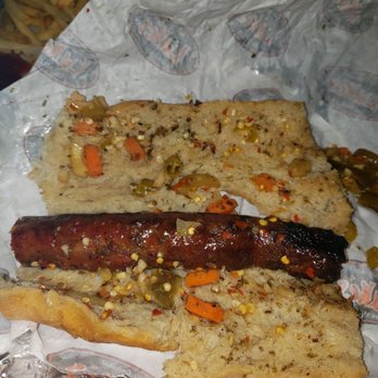 Luke's on Harlem - "sopossed to be an Italian beef /sausage combo and they only sent this - Hot Dogs Near Me - Chicago, Illinois Luke's on Harlem - "sopossed to be an Italian beef /sausage combo and they only sent this - Hot Dogs Near Me - Chicago, Illinois