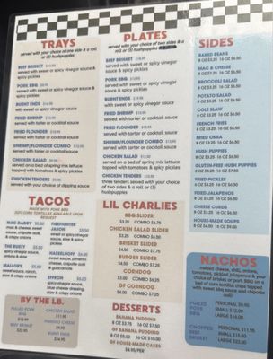 Menu photo 3 Charlie Graingers Hickory, NC