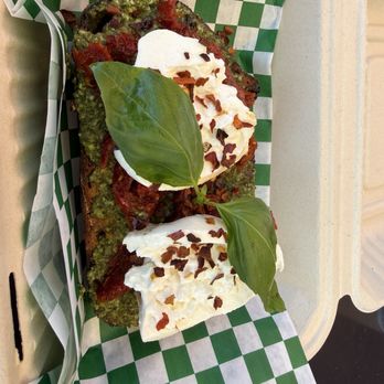 Crust Toast and Sandwich - BASIL POMODORO - Sandwiches Near Me - Riverside, California
