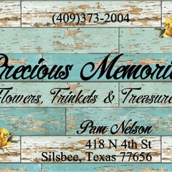 Precious Memories Florist - Our Business Card