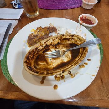 El Rancho Cantina & Grill - Pollo con mole after, notice I literally licked the plate clean! - Mexican Near Me - Santee, California El Rancho Cantina & Grill - Pollo con mole after, notice I literally licked the plate clean! - Mexican Near Me - Santee, California