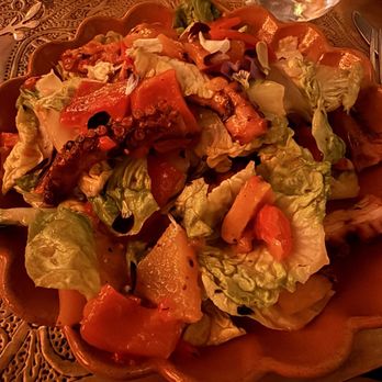 Ayah Restaurant - Octopus salad - Moroccan Near Me - New York, New York