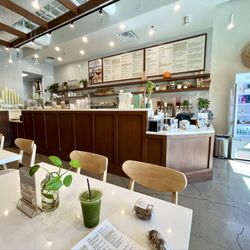 Toastique - Counter from seating area