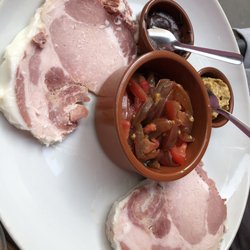 Le Dit Vin - Cold pork with mustard really exceeded expectations!