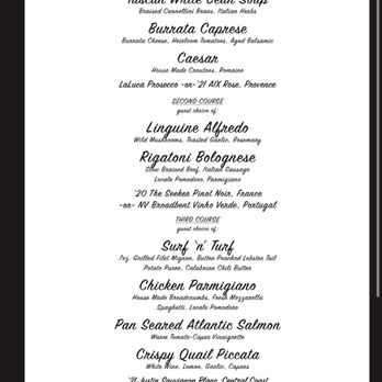 Locale Italian Kitchen - Valentines Day 4 Course Menu - Italian Near Me - Las Vegas, Nevada