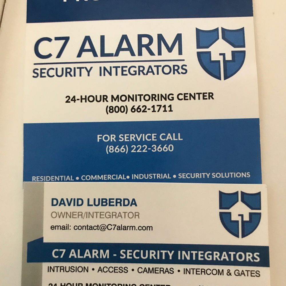 C7 Alarm - Business cards - Security Systems Near Me - Oceanside, California C7 Alarm - Business cards - Security Systems Near Me - Oceanside, California