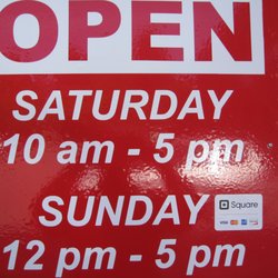 Baby Liquidators - Hours on Back Door
