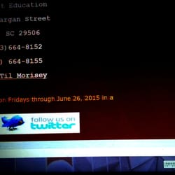 Poynor Adult Education - Website displays wrong information ALL summer. (date of screen capture lower right hand of photo)
