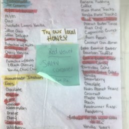 a sticky note on a piece of paper
