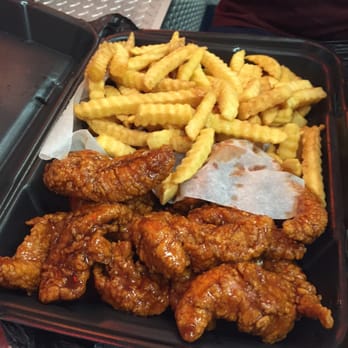 Wings Over Providence - Hangar 2 with Honey BBQ sauce - Chicken Wings Near Me - Providence, Rhode Island