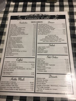 Menu photo 6 Becky's Clarksville, TN Menu photo 6 Becky's Clarksville, TN