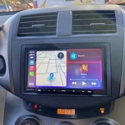 New Sony head unit, with a beautiful, professional installation. New Sony head unit, with a beautiful, professional installation.