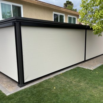 Liberty Home Products - Fully enclosed patio cover using Zipper Shades for complete protection! - Awnings Near Me - Orange, California Liberty Home Products - Fully enclosed patio cover using Zipper Shades for complete protection! - Awnings Near Me - Orange, California