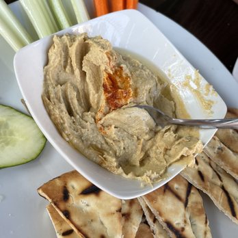 Cairde Public House Bar & Restaurant - Hummus, grilled pita and veggies (I had already dug in before I remembered to take a pic) - Bars Near Me - Seattle, Washington Cairde Public House Bar & Restaurant - Hummus, grilled pita and veggies (I had already dug in before I remembered to take a pic) - Bars Near Me - Seattle, Washington