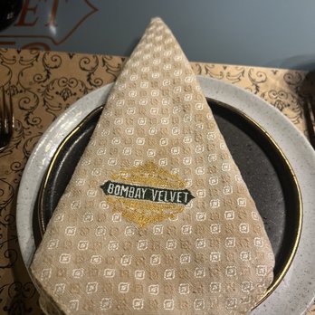 Bombay Velvet - Place setting - Indian Near Me - Reston, Virginia Bombay Velvet - Place setting - Indian Near Me - Reston, Virginia
