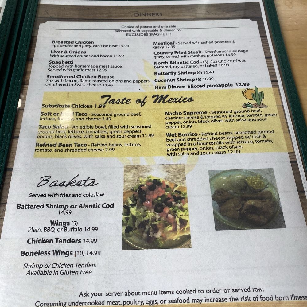 Sunrise Cafe and Cabins - Menu - Breakfast & Brunch Near Me - Lupton, Michigan Sunrise Cafe and Cabins - Menu - Breakfast & Brunch Near Me - Lupton, Michigan