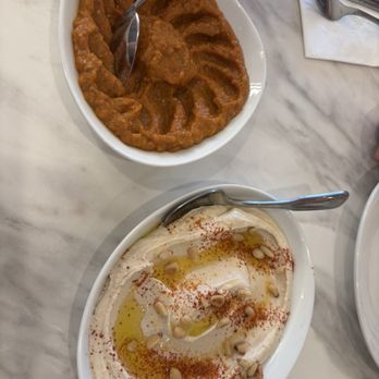 Adana Restaurant - Hummus and eggplant dip - Middle Eastern Near Me - Glendale, California