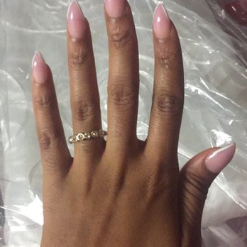 Glam Nail Studio - My dip powder nails done really nice for my wedding at Nail bar 54 in west palm beach where i used to live. Short and pointed! - Nail Salons Near Me - Port St. Lucie, Florida Glam Nail Studio - My dip powder nails done really nice for my wedding at Nail bar 54 in west palm beach where i used to live. Short and pointed! - Nail Salons Near Me - Port St. Lucie, Florida