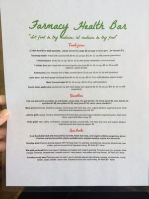 Farmacy Health Bar Wailuku by null