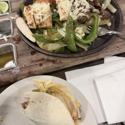 Little B's Grill - Steak and Chicken Fajitas