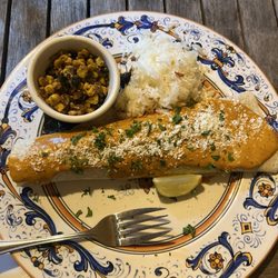 Bahia Beach House & Surf Bar - Seafood enchilada