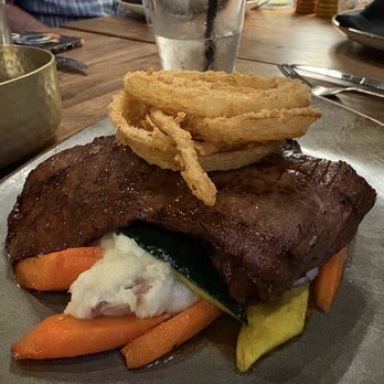 Saltyard - Teriyaki Marinated Skirt Steak - New American Near Me - Burlingame, California