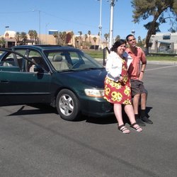 Valley View Medical Center - This is a picture of me and my girlfriend Nina Edwards standing in front of my friend Aarons 1998 Honda Acc EX