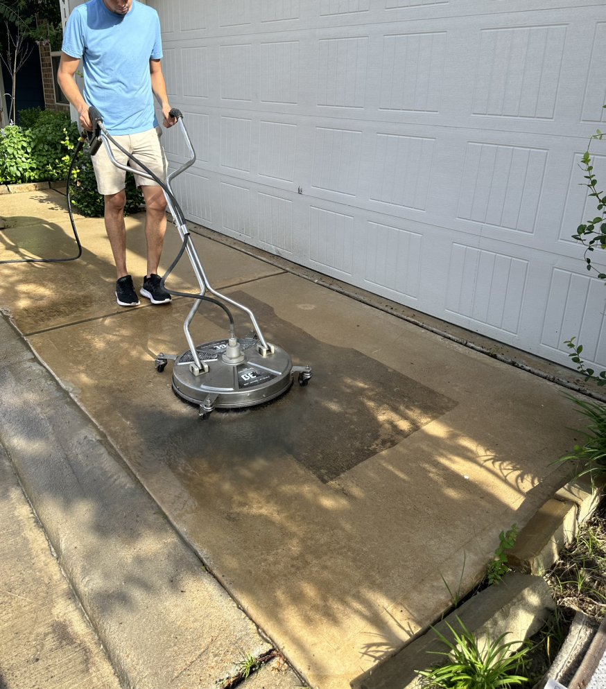 Slide of V & A Pressure Washing Pros