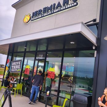 Jeremiah's Italian Ice - Front - Ice Cream & Frozen Yogurt Near Me - Leander, Texas Jeremiah's Italian Ice - Front - Ice Cream & Frozen Yogurt Near Me - Leander, Texas