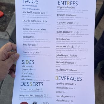 Holbox - Menu - Latin American Near Me - Los Angeles, California Holbox - Menu - Latin American Near Me - Los Angeles, California