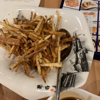 D Cuisine - Taro fries in Crispy Shredded Taro with Honey - Dim Sum Near Me - Chicago, Illinois D Cuisine - Taro fries in Crispy Shredded Taro with Honey - Dim Sum Near Me - Chicago, Illinois