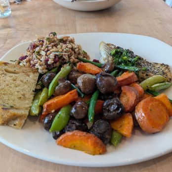 Tender Greens - Grilled sea bass plate - New American Near Me - Palo Alto, California
