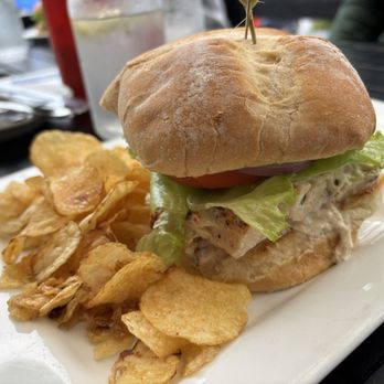 Side Street Cafe - Captain sandwich with chips - American Near Me - Bar Harbor, Maine