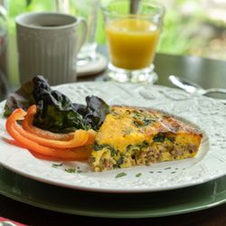 Foxfield Inn - Foxfield Inn - Savory breakfast quiche