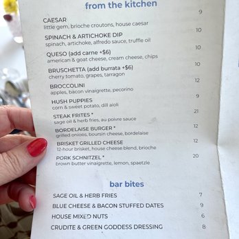 Heights & Co - Food Menu - Cocktail Bars Near Me - Houston, Texas