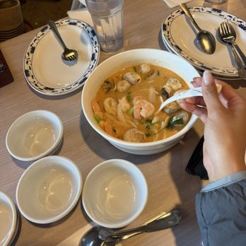 Thai Kitchen - Tom Kha with Shrimp - Thai Near Me - Tahoe City, California Thai Kitchen - Tom Kha with Shrimp - Thai Near Me - Tahoe City, California