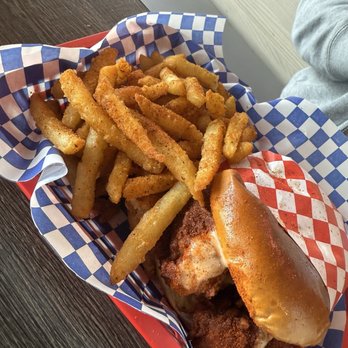 Legend Hot Chicken - Montebello - Combo #1. Jumbo Sando Combo - Chicken Shop Near Me - Montebello, California