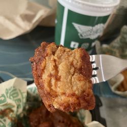 Wingstop - Dry boneless wings that should be wet.