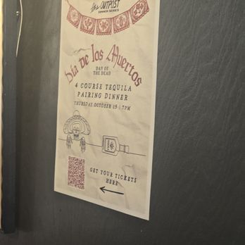 The Outpost American Tavern - Upcoming Dia De Los Muertos paired sold or dinner - Bars Near Me - Baltimore, Maryland