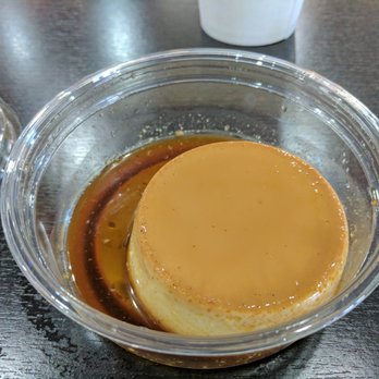 King Eggroll Express - flan --- highly recommend! - Fast Food Near Me - San Jose, California