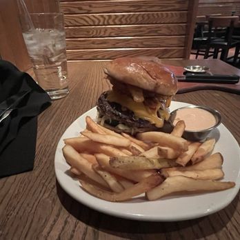 Outback Steakhouse - Bloomin THE BLOOMIN' BURGER - Steakhouses Near Me - Laughlin, Nevada Outback Steakhouse - Bloomin THE BLOOMIN' BURGER - Steakhouses Near Me - Laughlin, Nevada