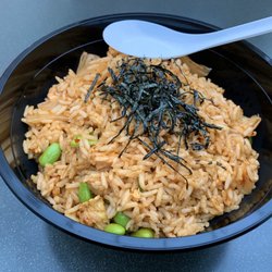 Mitsuru - Salmon with kimchi rice