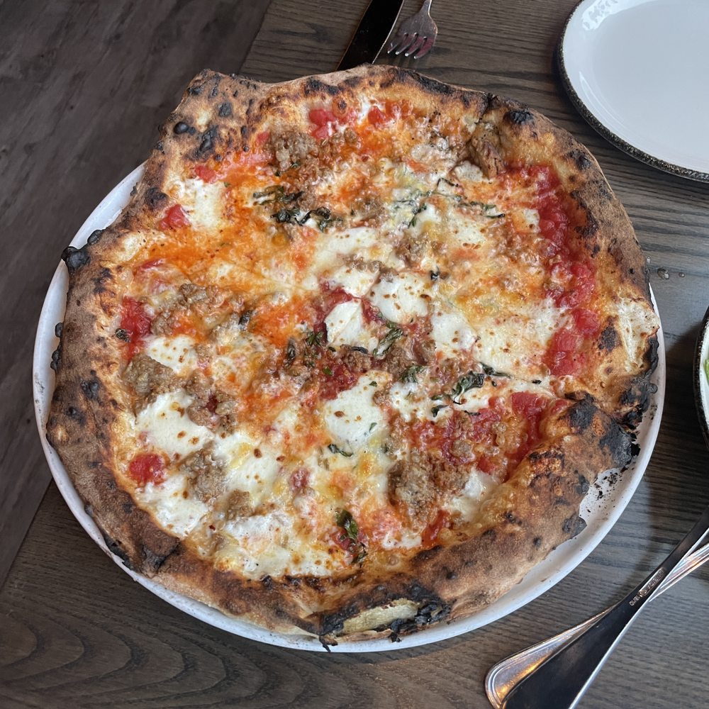 Posto - spicy sausage pizzza, really good - Italian Near Me - Somerville, Massachusetts Posto - spicy sausage pizzza, really good - Italian Near Me - Somerville, Massachusetts