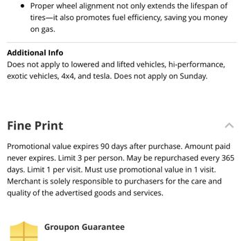 H&E Align Service - Fine print - Auto Repair Near Me - San Diego, California H&E Align Service - Fine print - Auto Repair Near Me - San Diego, California