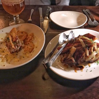Metropolitan Grill - Japanese tartare + caramel bacon - American Near Me - Seattle, Washington